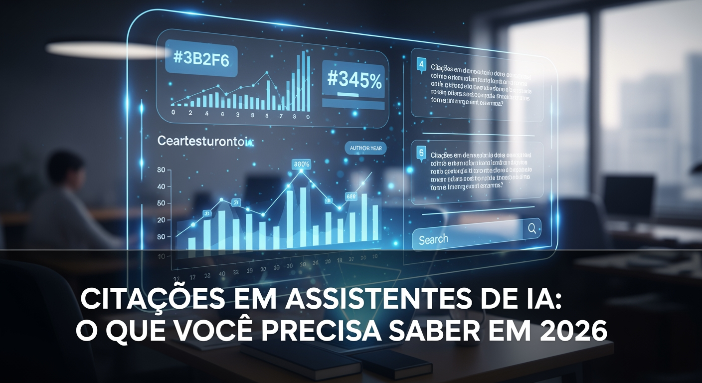 Citações em Assistentes de IA: O Que Você Precisa Saber em 2026