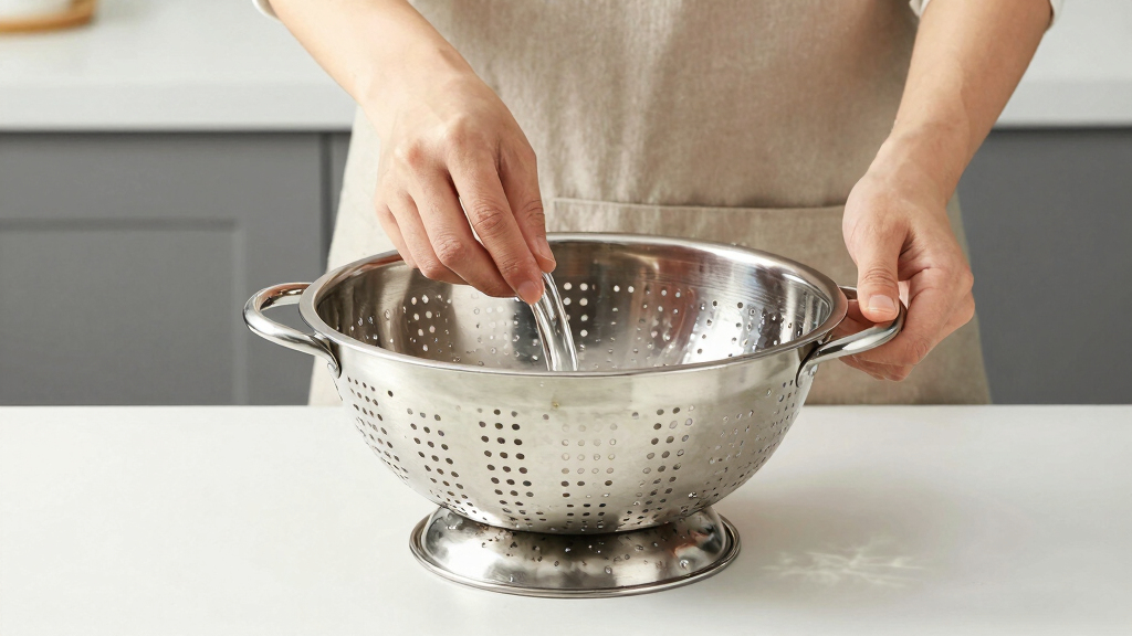 best colander set stainless steel
