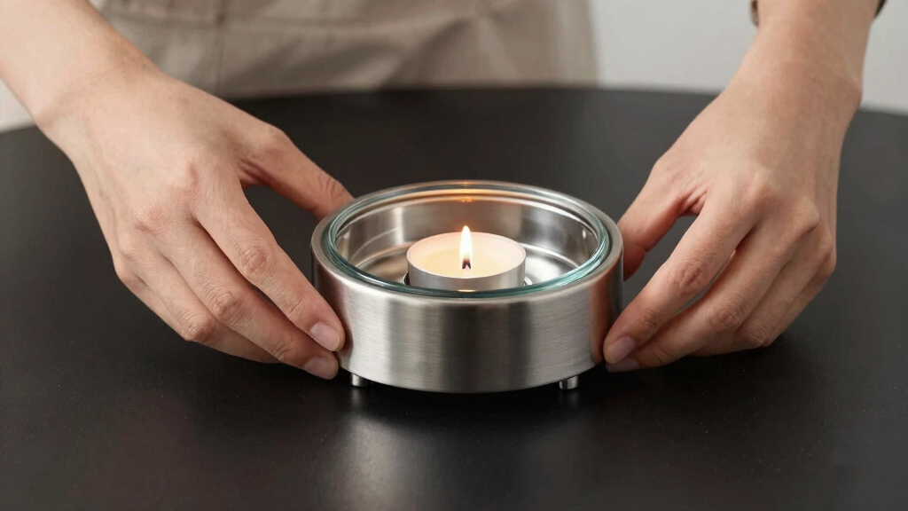 candle warmer plate