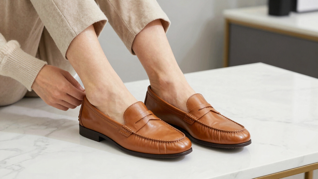 luxury loafers for business casual women