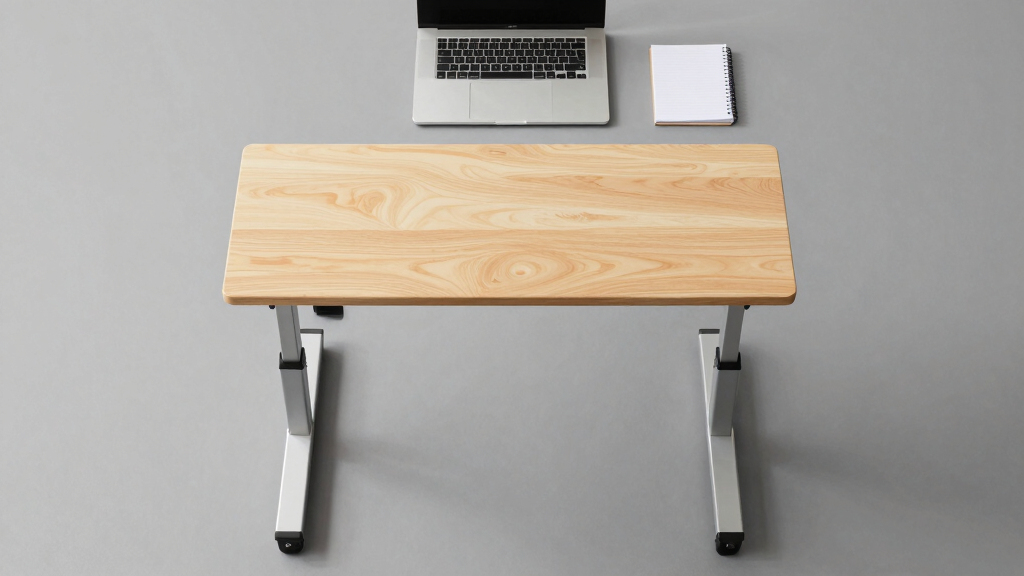 best height adjustable training table on wheels