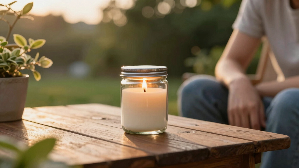 mosquito repellent candles outdoor