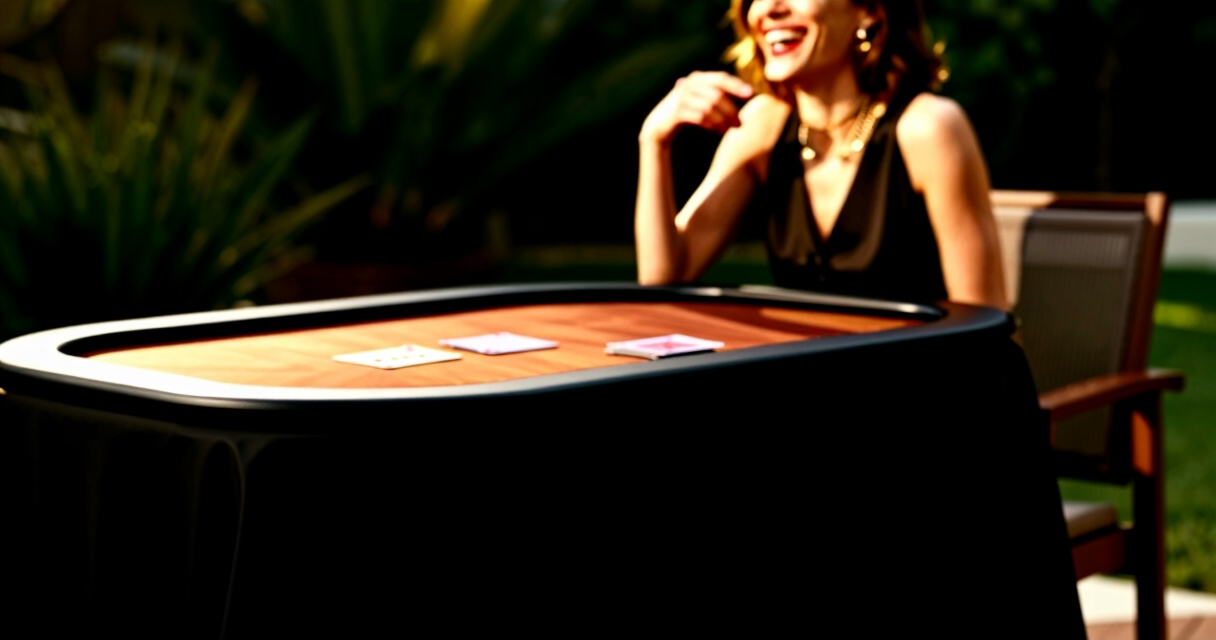 best poker table sets foldable
