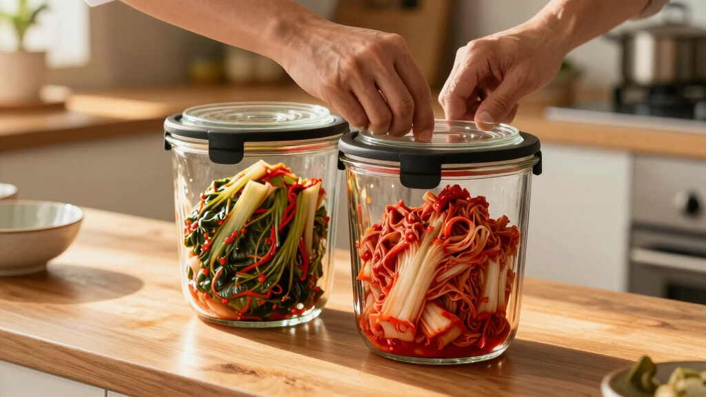 best kimchi container set for home kitchen