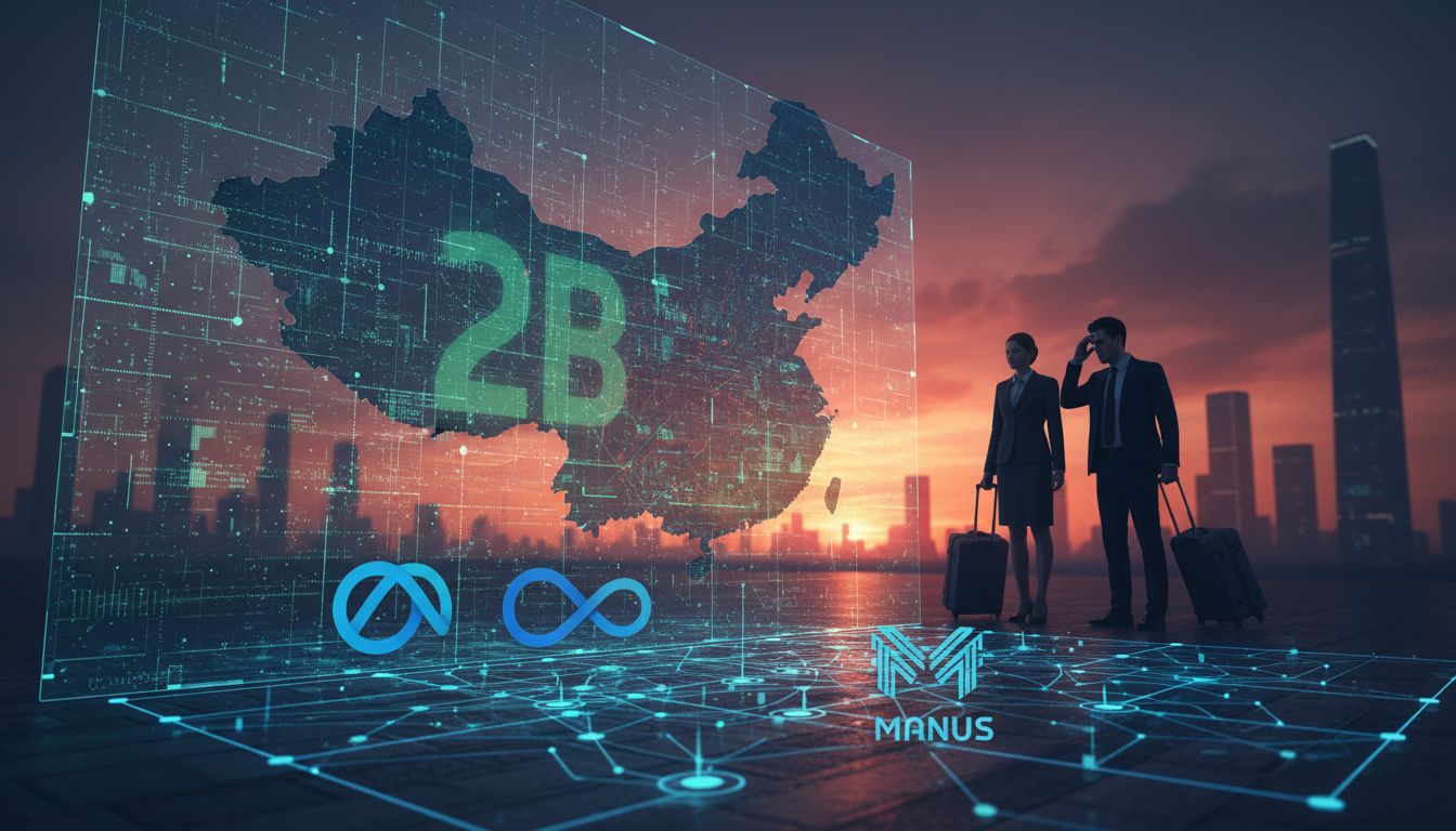 Featured image for China Blocks Manus AI Co-Founders from Leaving Amid Meta $2B Acquisition Review