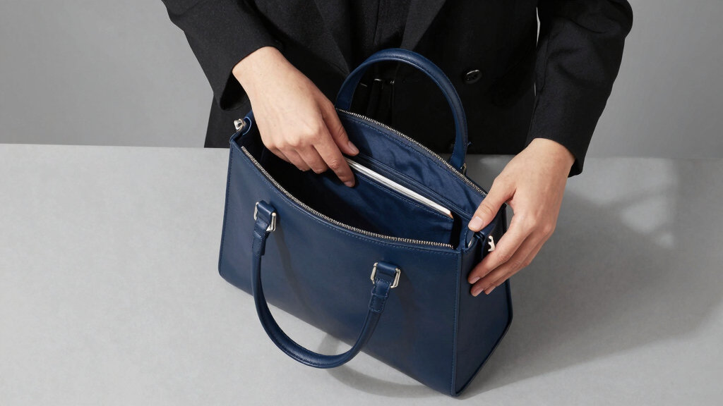 premium handbags with laptop compartments