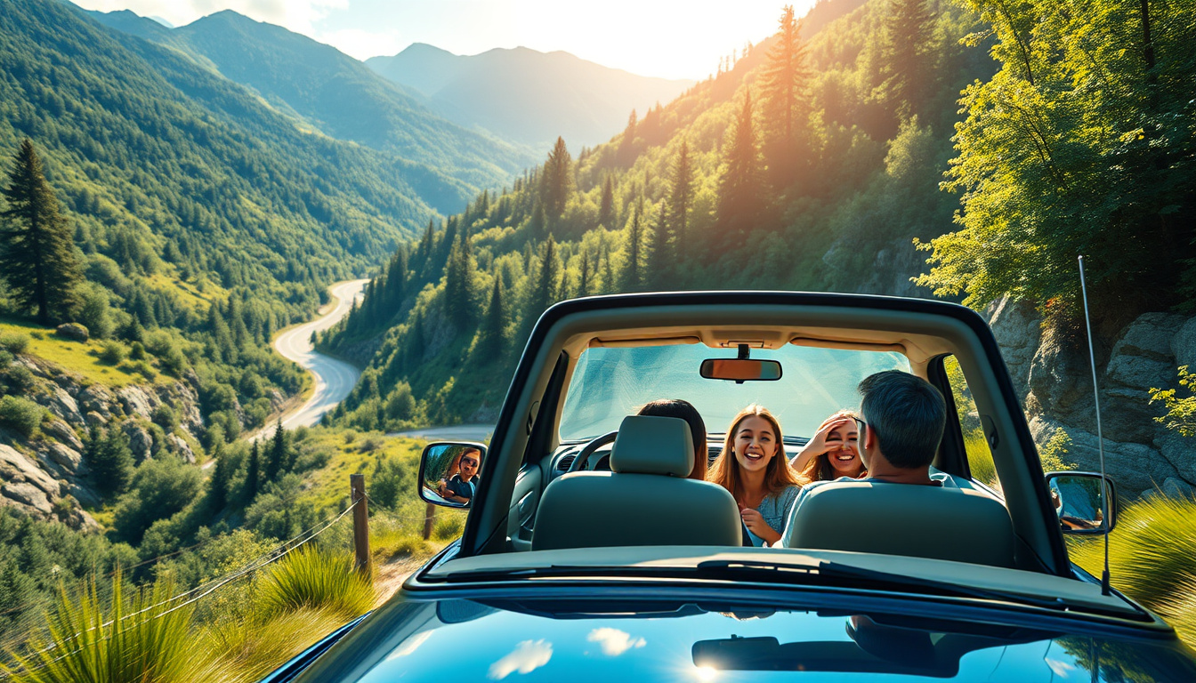 How to plan scenic drives with family