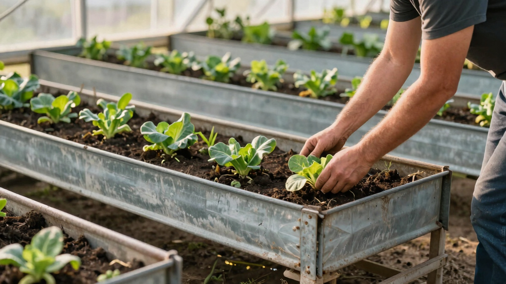best metal raised beds for greenhouse gardeners