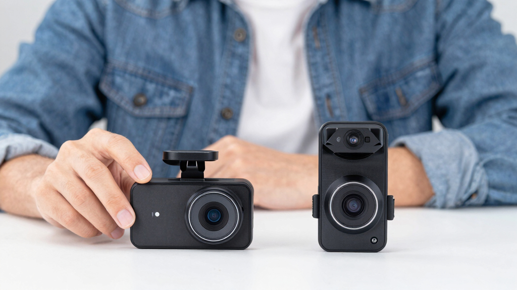 best front and rear dash cam kit with buffered recording