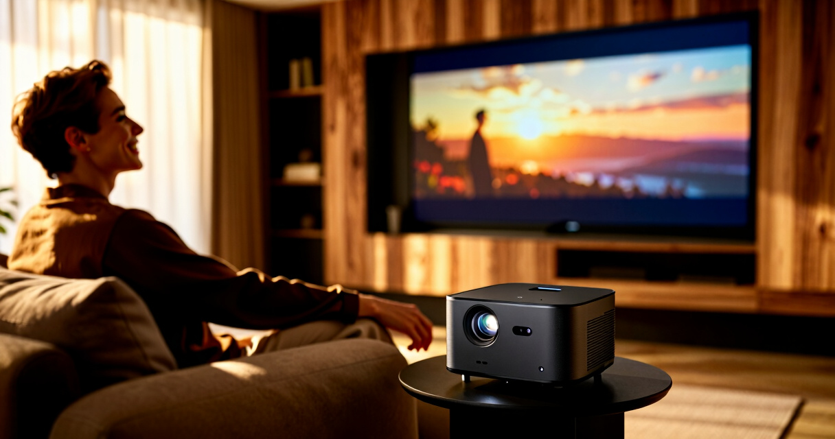 portable projector home theater