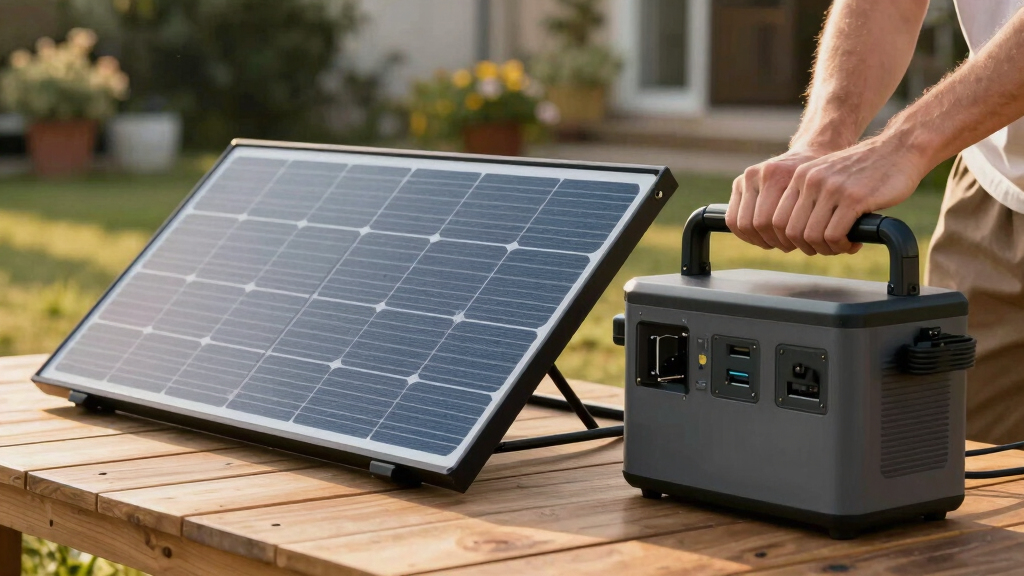 best portable solar panel kit for power station