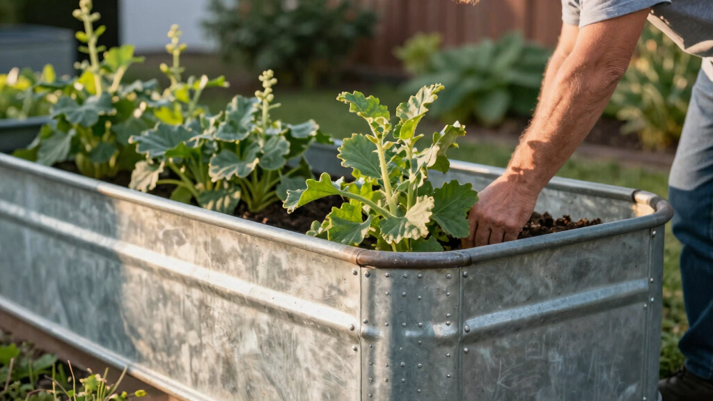 best raised garden beds galvanized steel