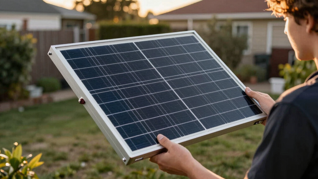 best high watt portable solar panels