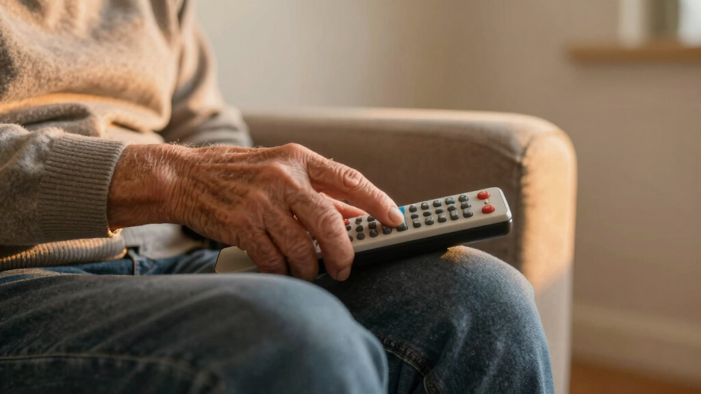best simple TV remotes for seniors