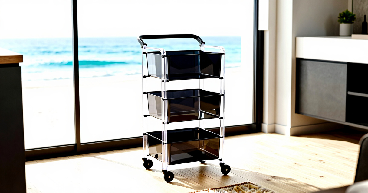 best deluxe scrapbook storage organizer rolling cart