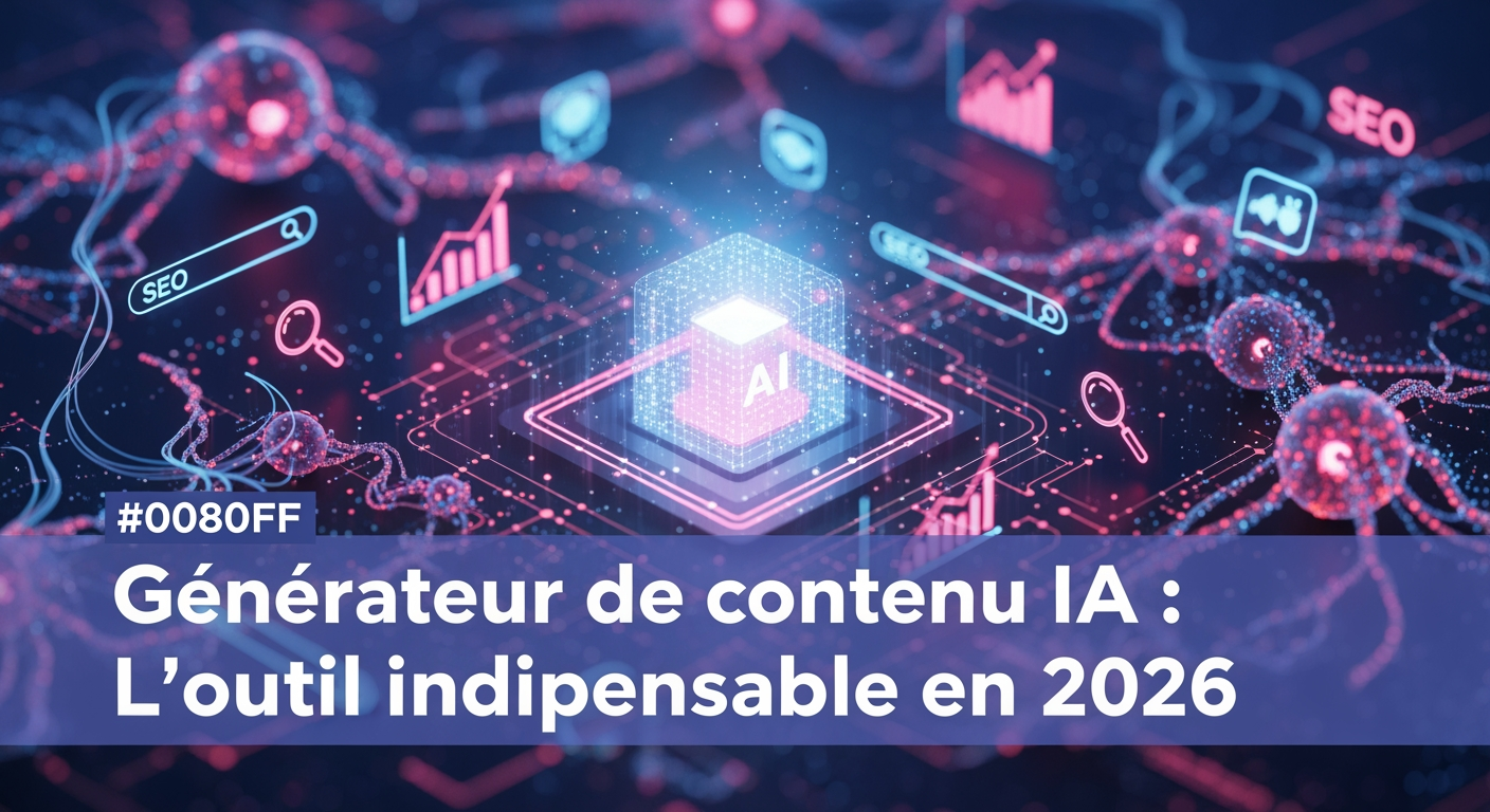 GÃ©nÃ©rateur de contenu IA : L'outil indispensable en 2026