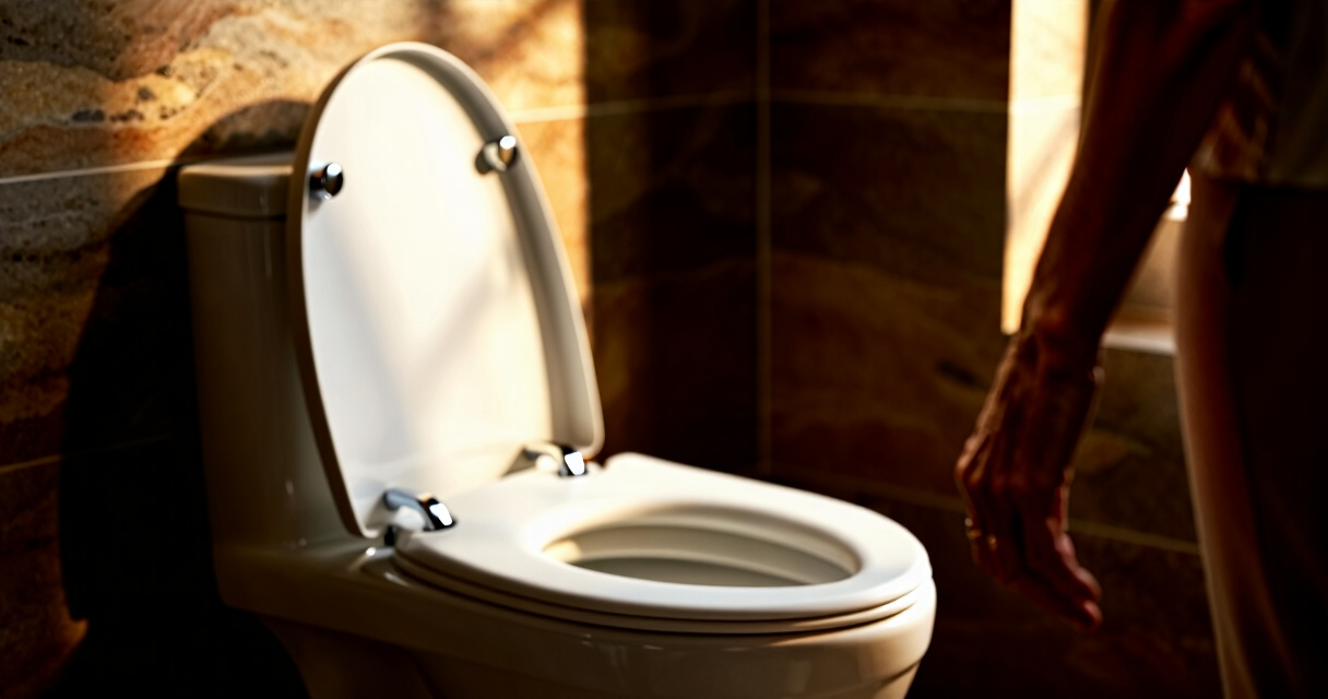 raised toilet seat with handles