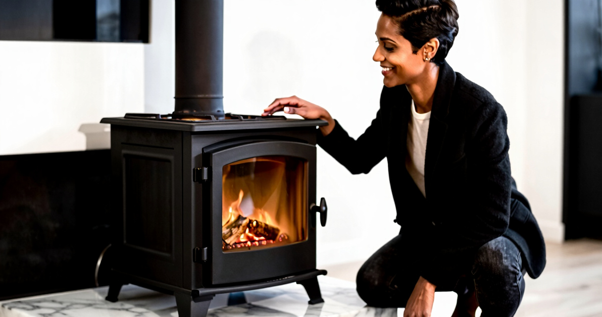 best small wood stove with cooktop