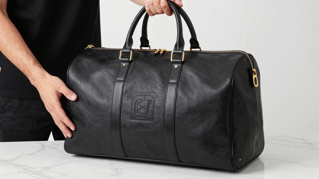 luxury duffel bags for weekend travel men