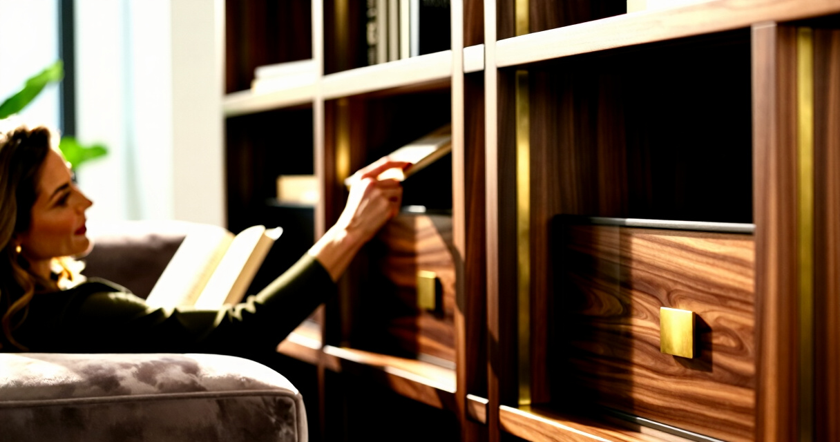 best bookcases with doors