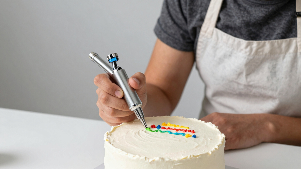 best airbrush setup for buttercream cakes