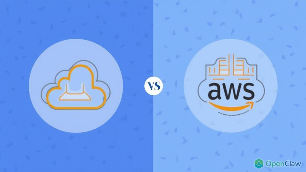 Google Cloud vs. AWS for OpenClaw: A Cost Breakdown illustration