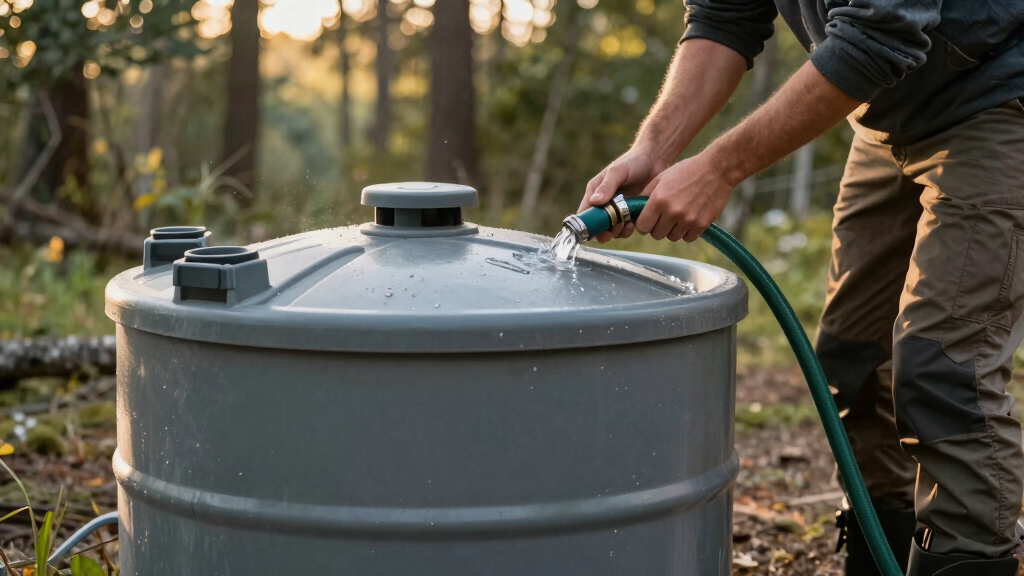 best large water storage system for camping