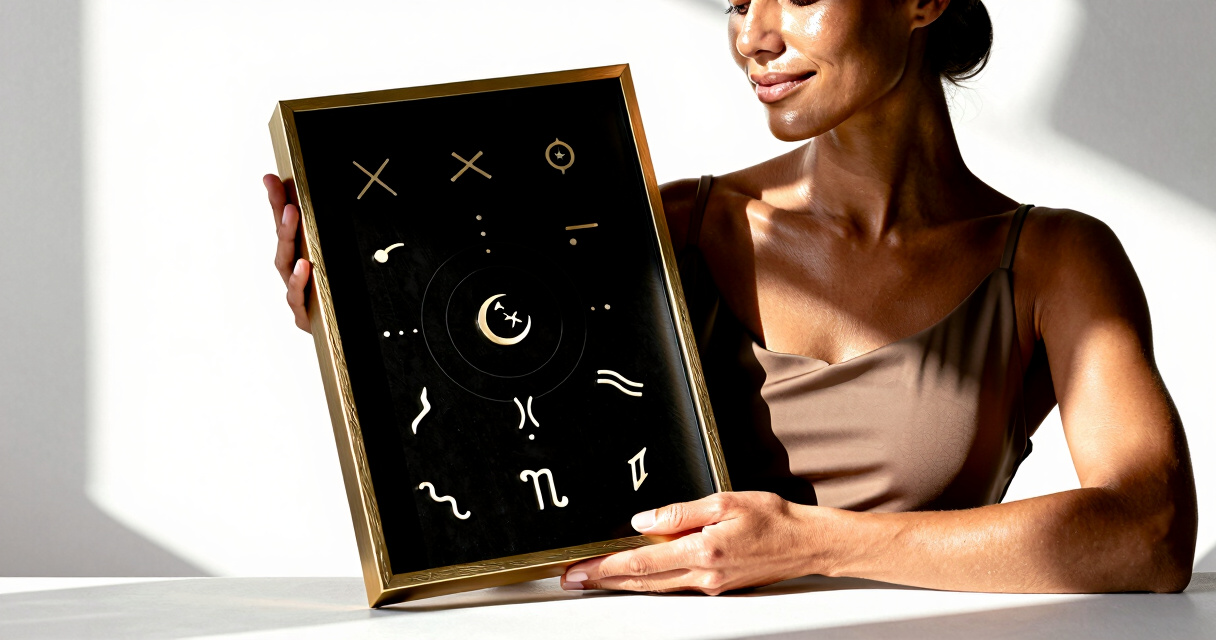 astrology wall decor framed
