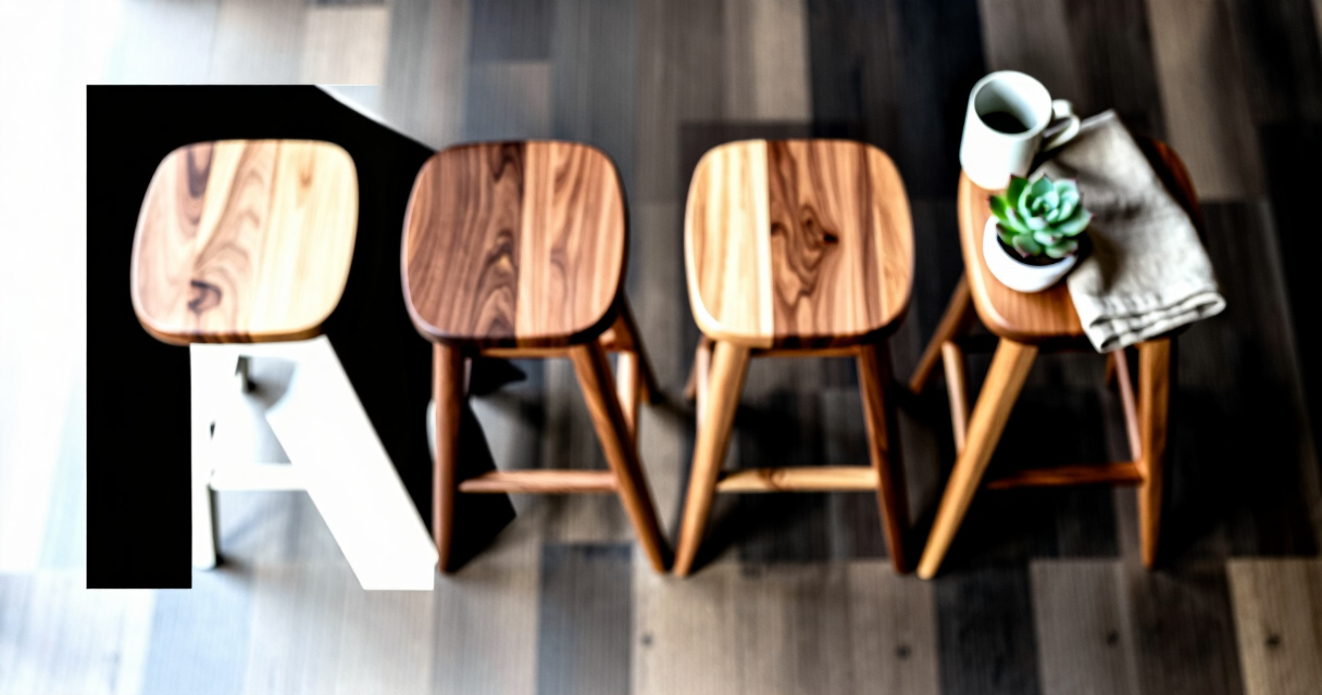 bar stools solid wood