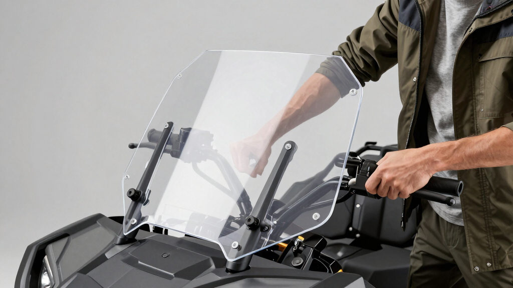best UTV windshield scratch resistant