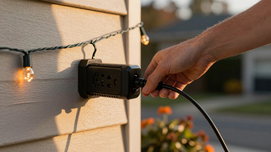 best outdoor surge protector for halloween lights