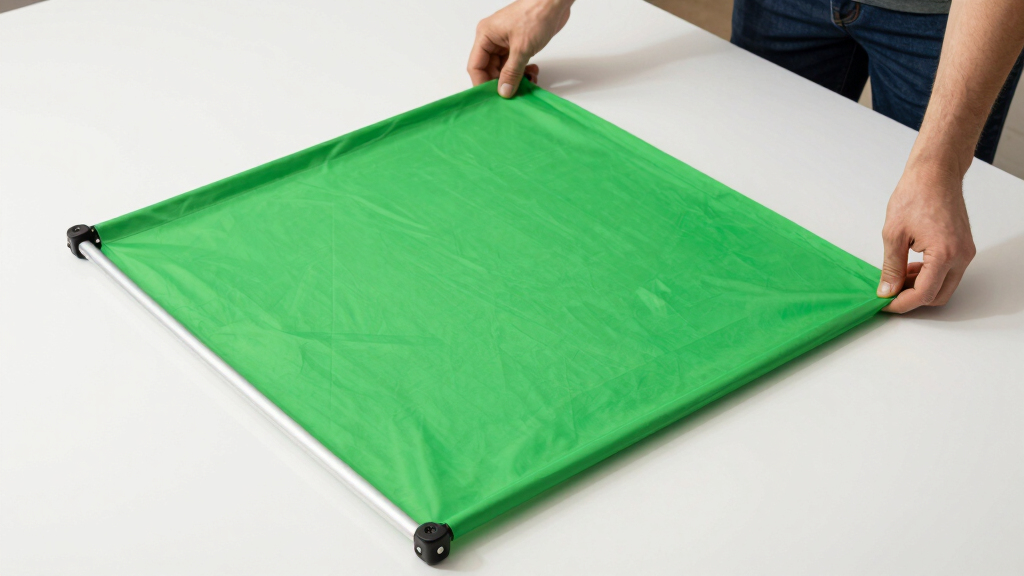 streaming green screens collapsible