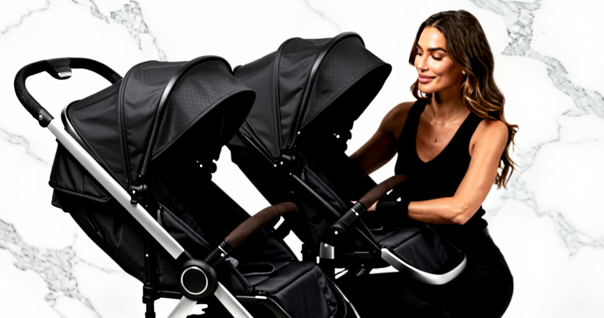 double stroller premium