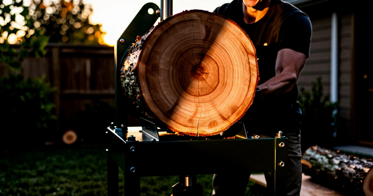 best commercial log splitter for home use