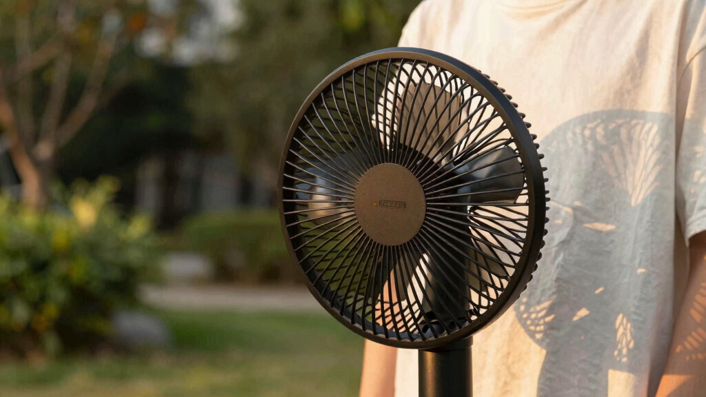 best cordless fans with long runtime for outdoors