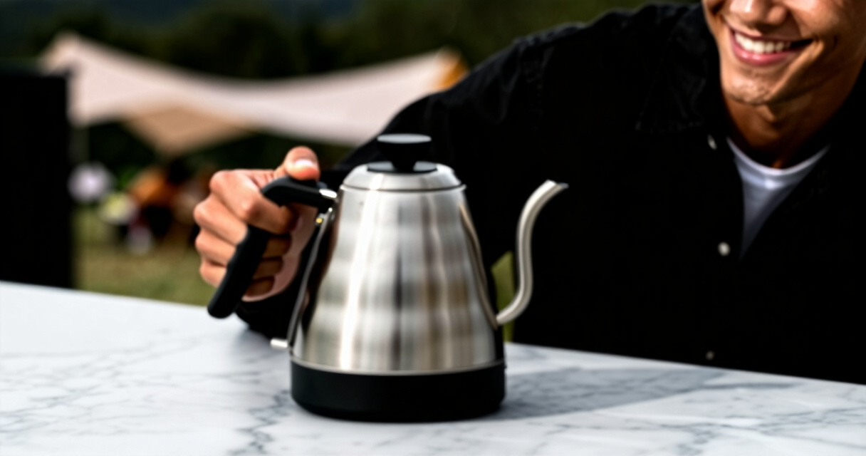 best electric kettle for powered campsites