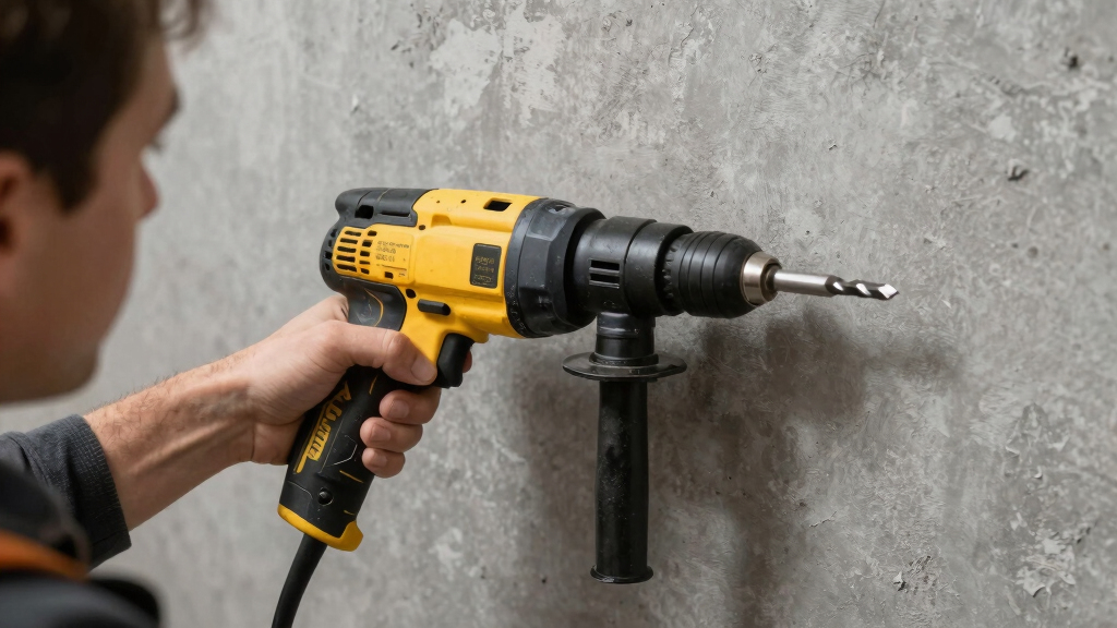 best rotary hammer for concrete walls