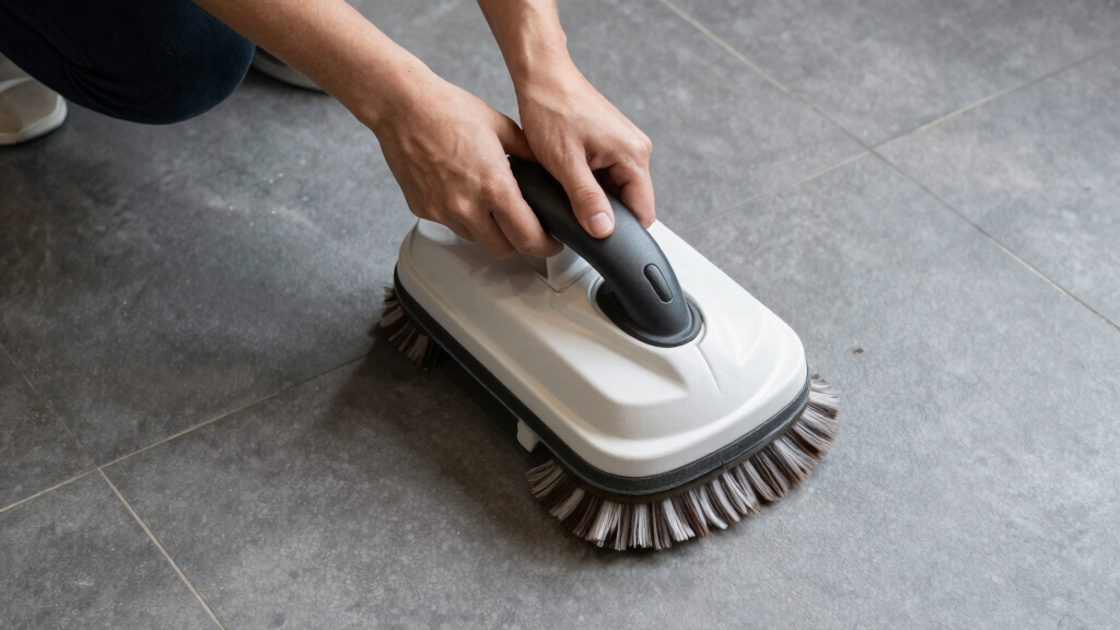 quiet floor scrubber