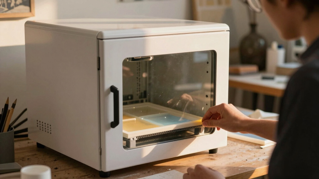 best dust free resin curing cabinet