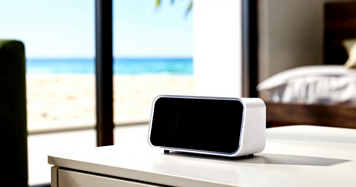 best deluxe bedside digital clock aesthetic premium