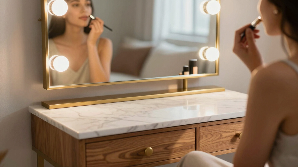 best makeup vanity desks for small bedrooms