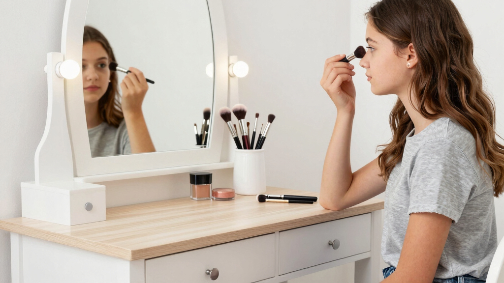 best makeup vanities for teen bedrooms