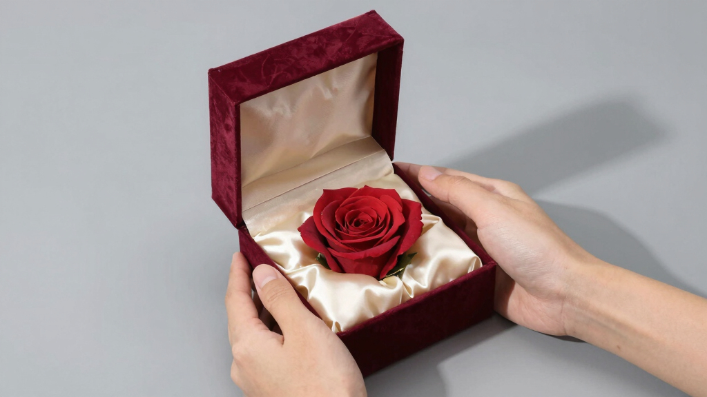 high end preserved rose gift box
