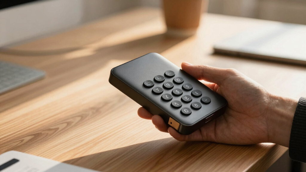 best encrypted external hard drive with keypad