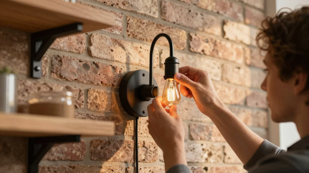 industrial wall sconces set