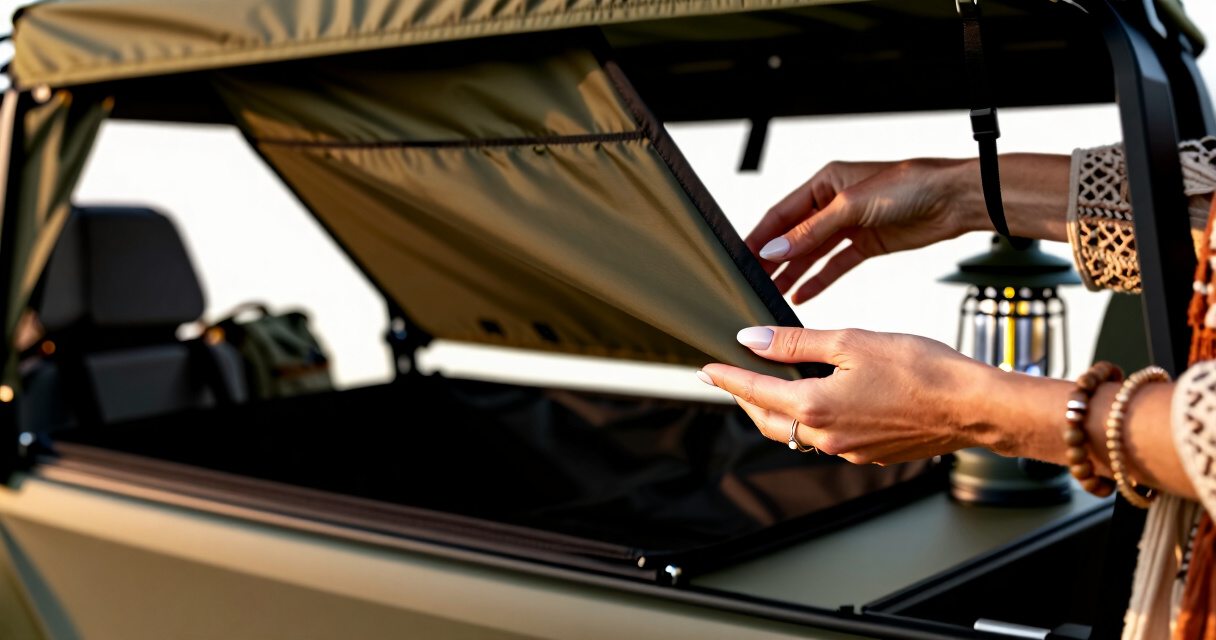 best van awning room for festival camping