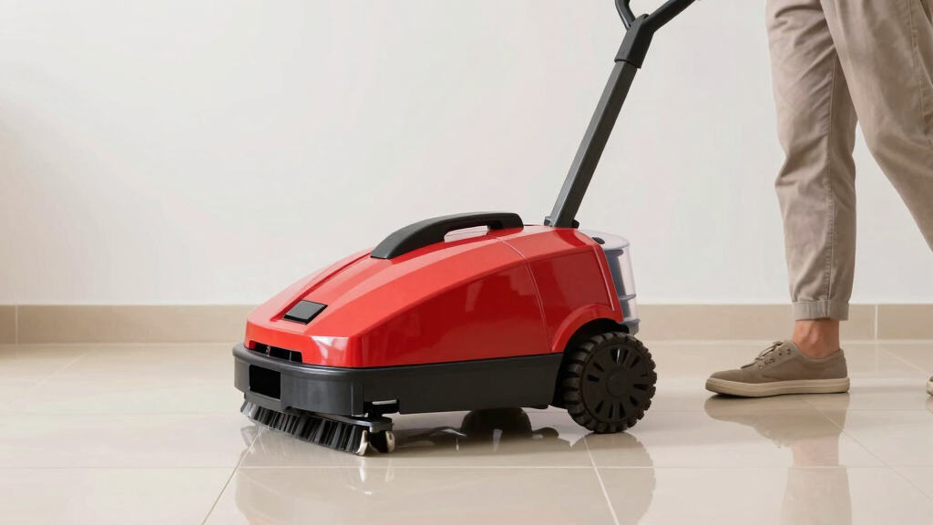 battery floor sweeper
