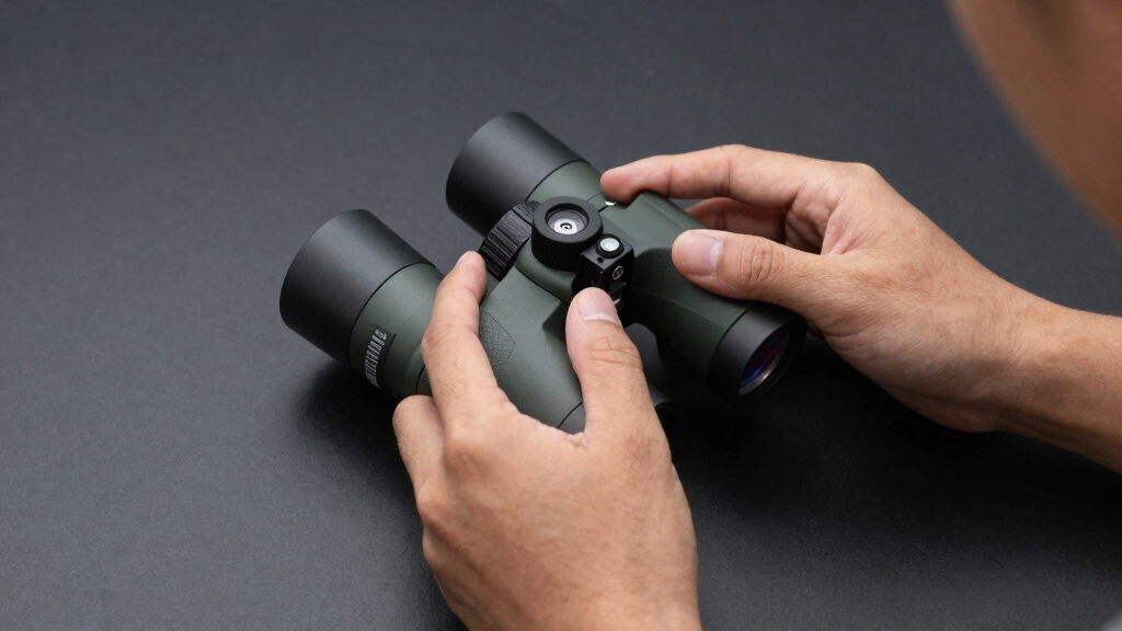 field spotting scope angled