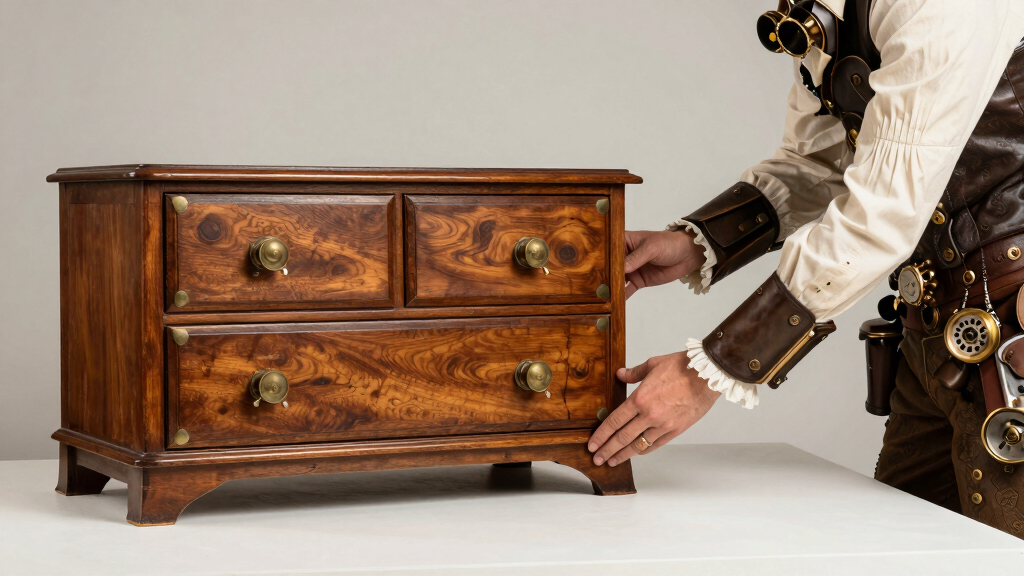 steampunk dresser