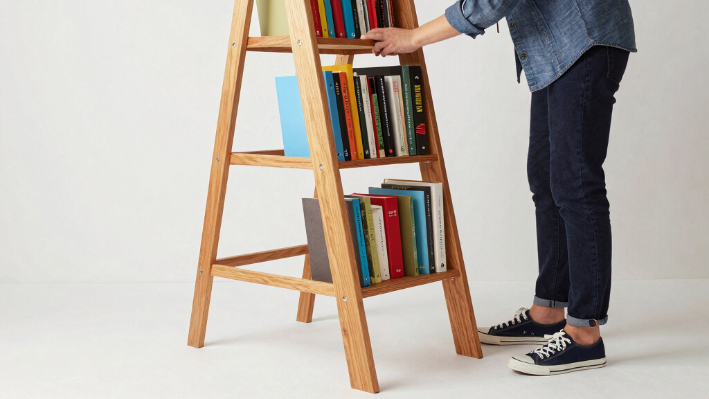 best ladder bookcase for creative interiors